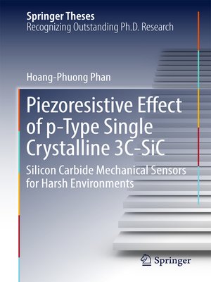 cover image of Piezoresistive Effect of p-Type Single Crystalline 3C-SiC